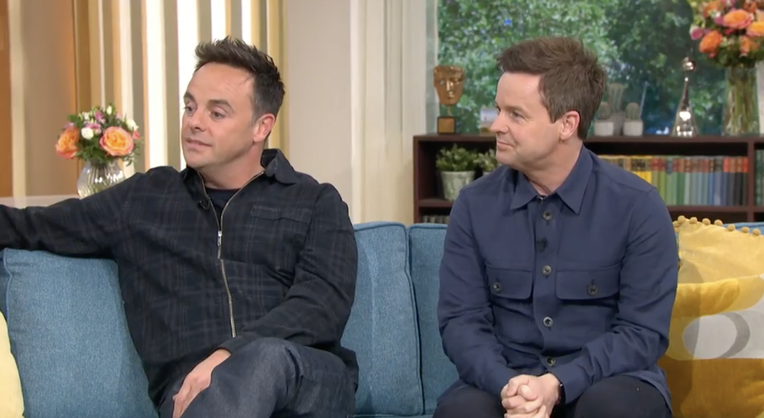 Ant and Dec sit on This Morning sofa for interview
