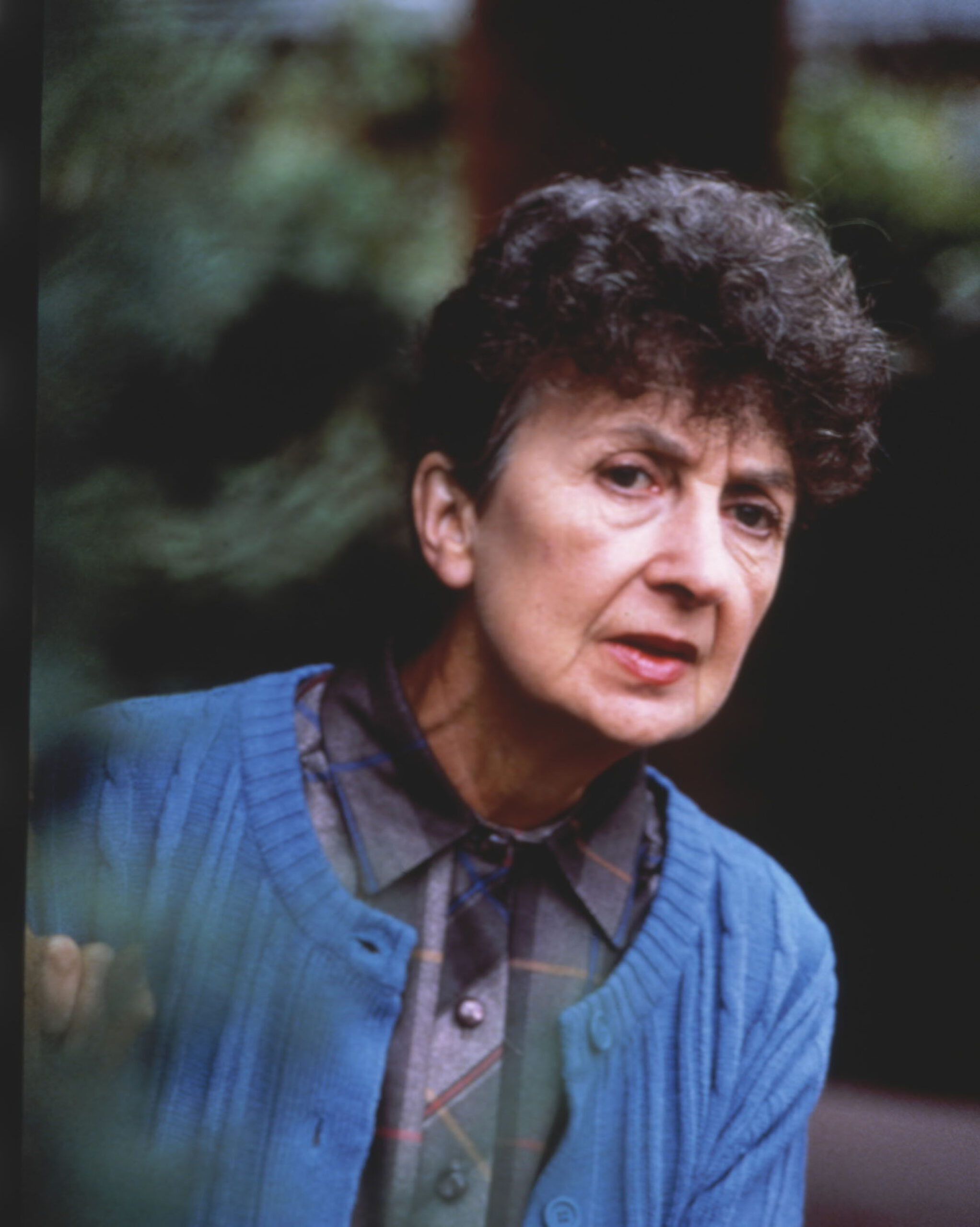 Vivean Grey played Mrs. Mangel on the soap from 1986 to 1988 (Credit: Grundy TV Archive)