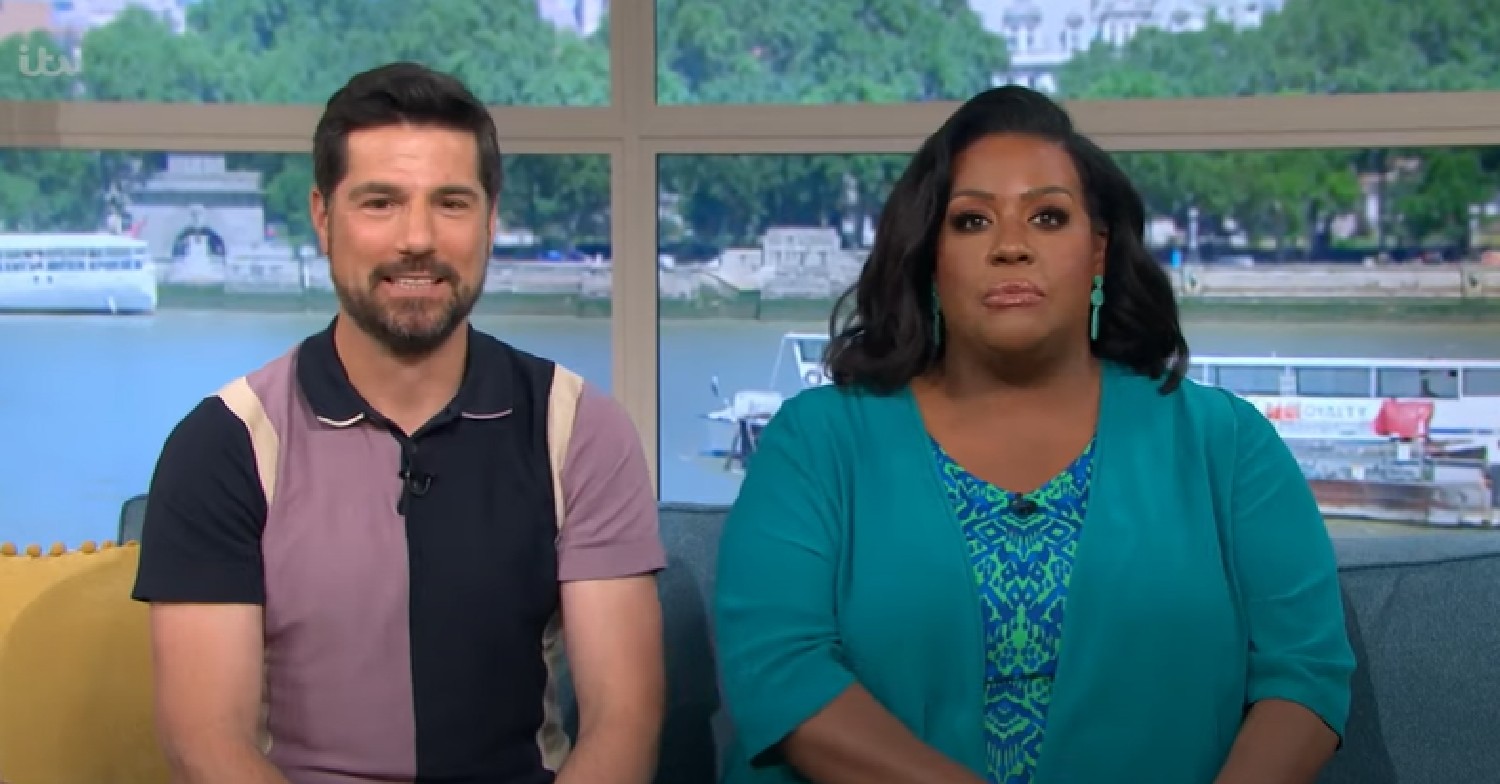 Craig Doyle and Alison Hammond look towards the camera on This Morning today May 27, 2022