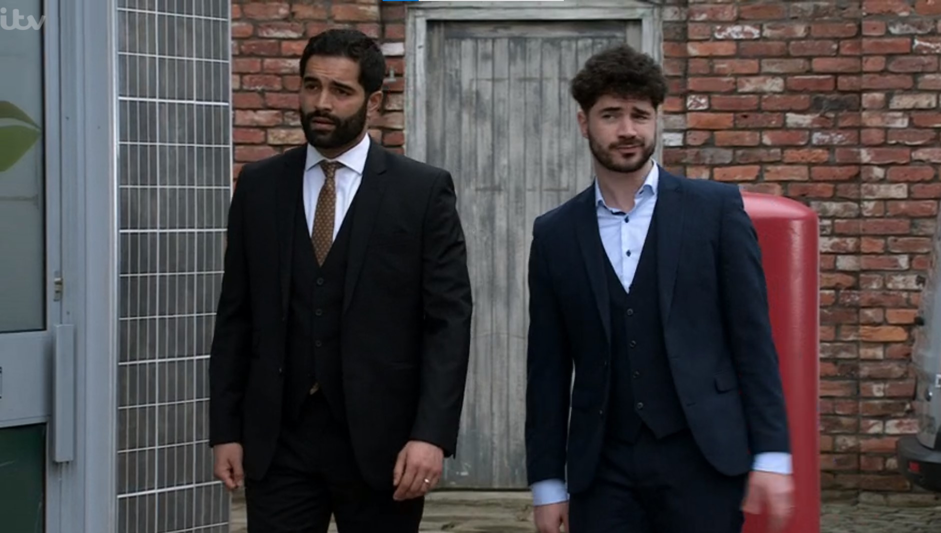 Adam's new hair do caused quite the commotion with Coronation Street fans (Credit: ITV)