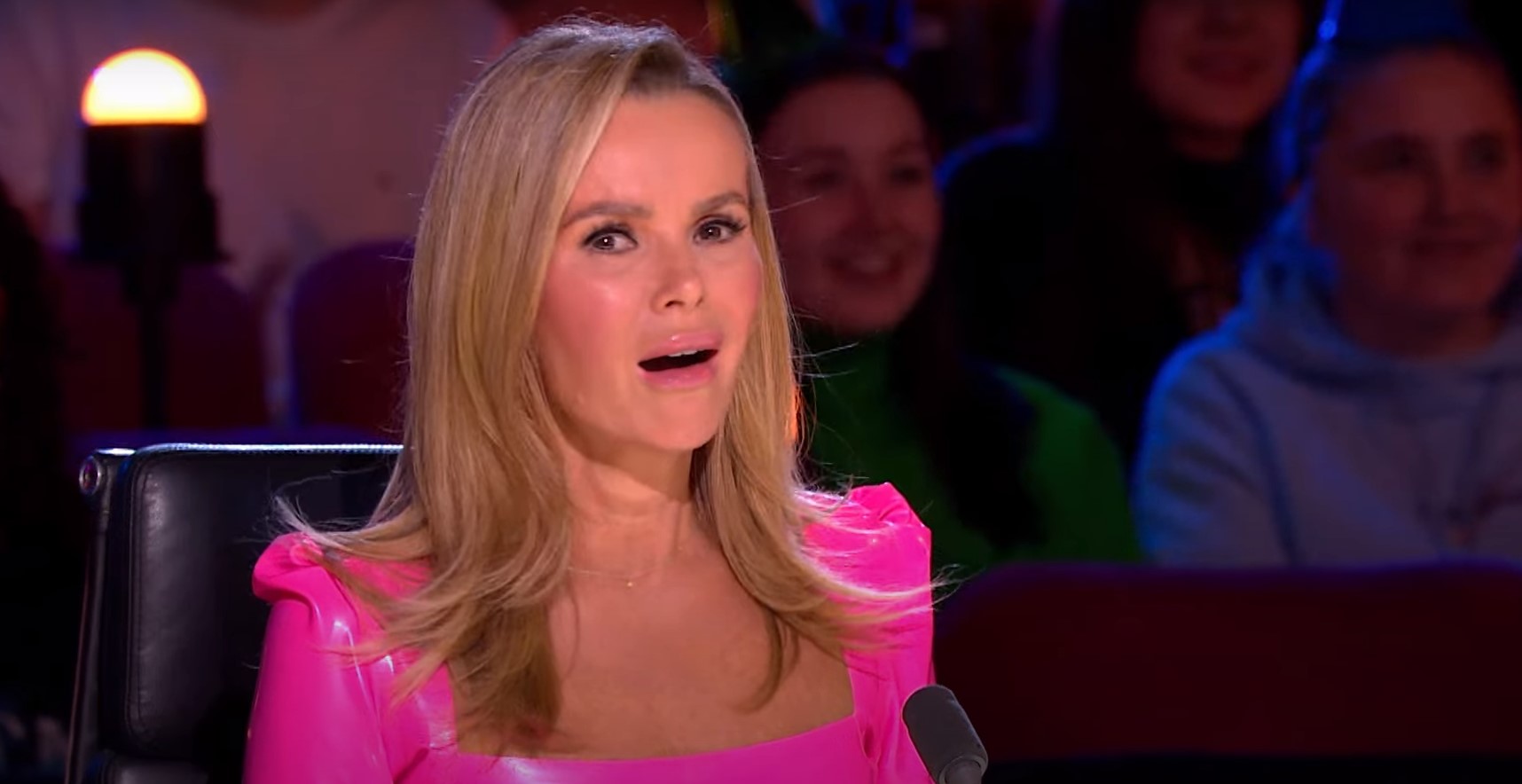 Amanda Holden on Britain's Got Talent