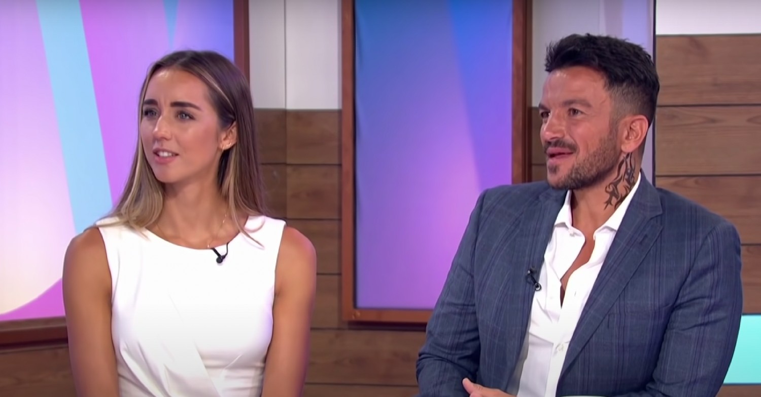Peter Andre and Emily Andre talking on Loose Women
