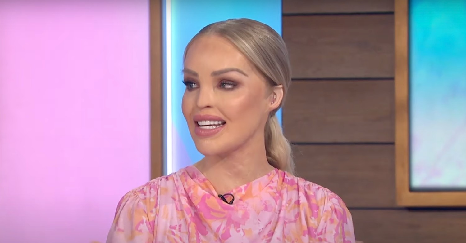 Katie Piper speaking on Loose Women
