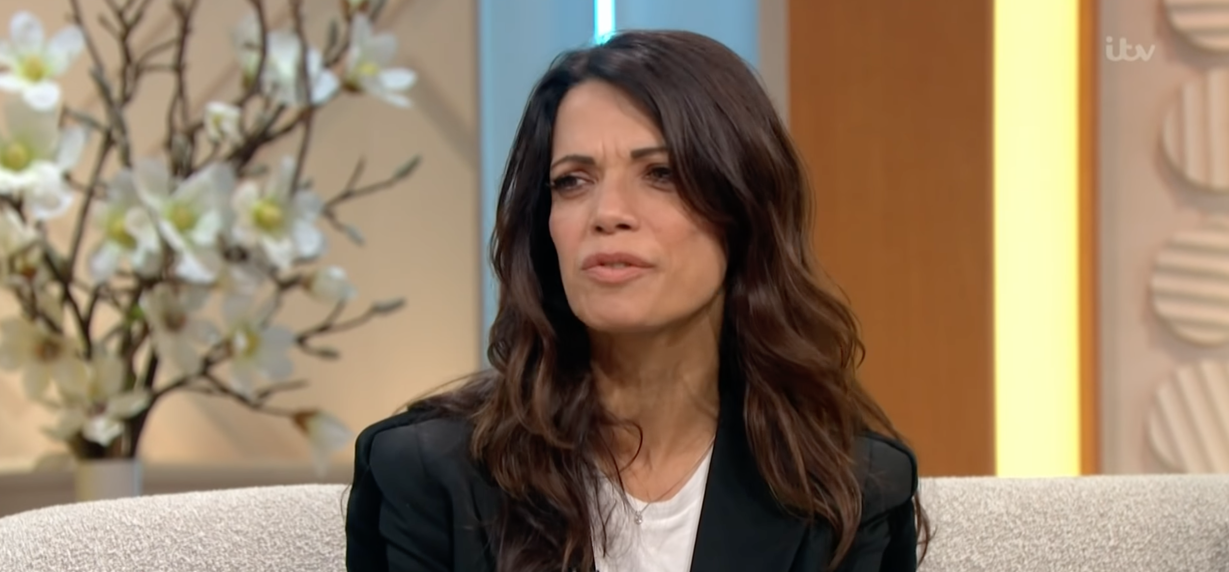 JENNY POWELL bing interviewed on Lorraine