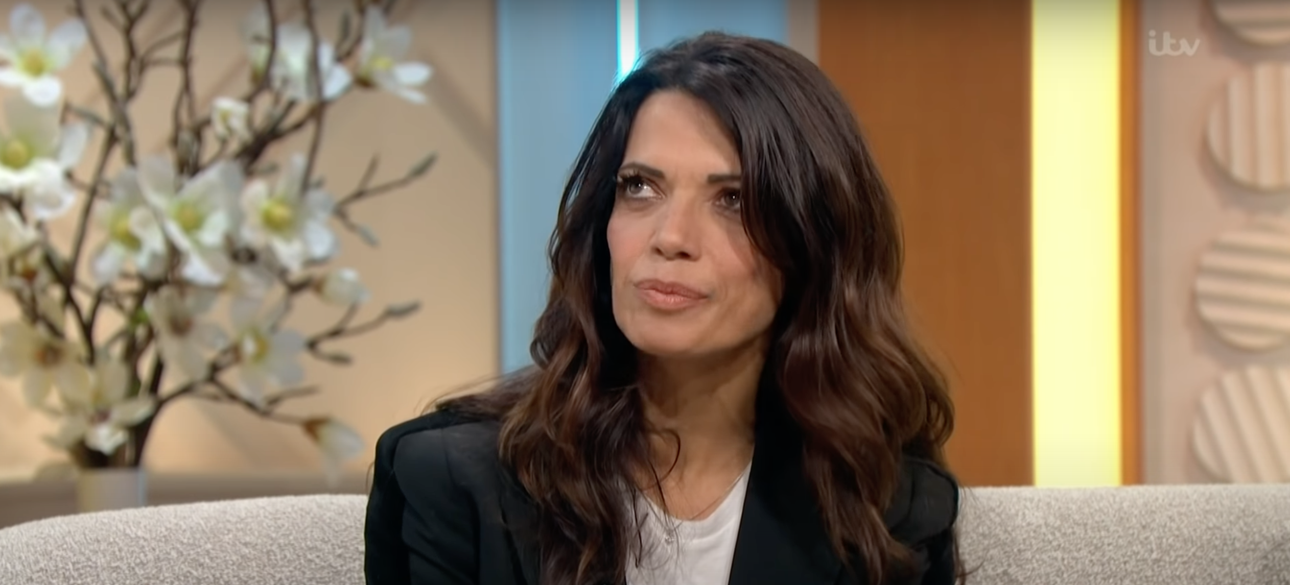 JENNY POWELL bing interviewed on Lorraine