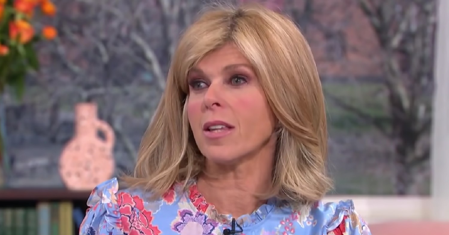 Kate Garraway speaking on This Morning
