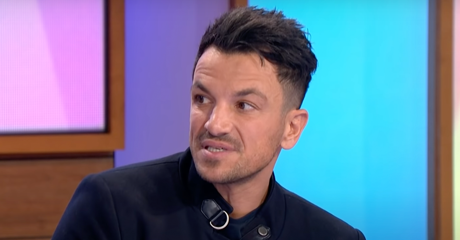 Peter Andre chatting on Loose Women
