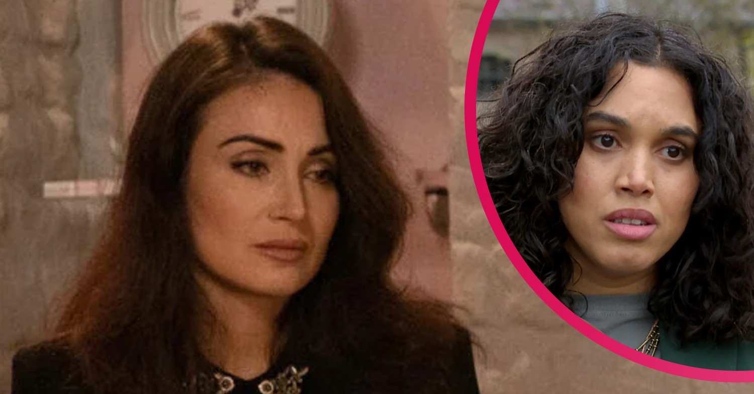 Leyla and Suzy in Emmerdale