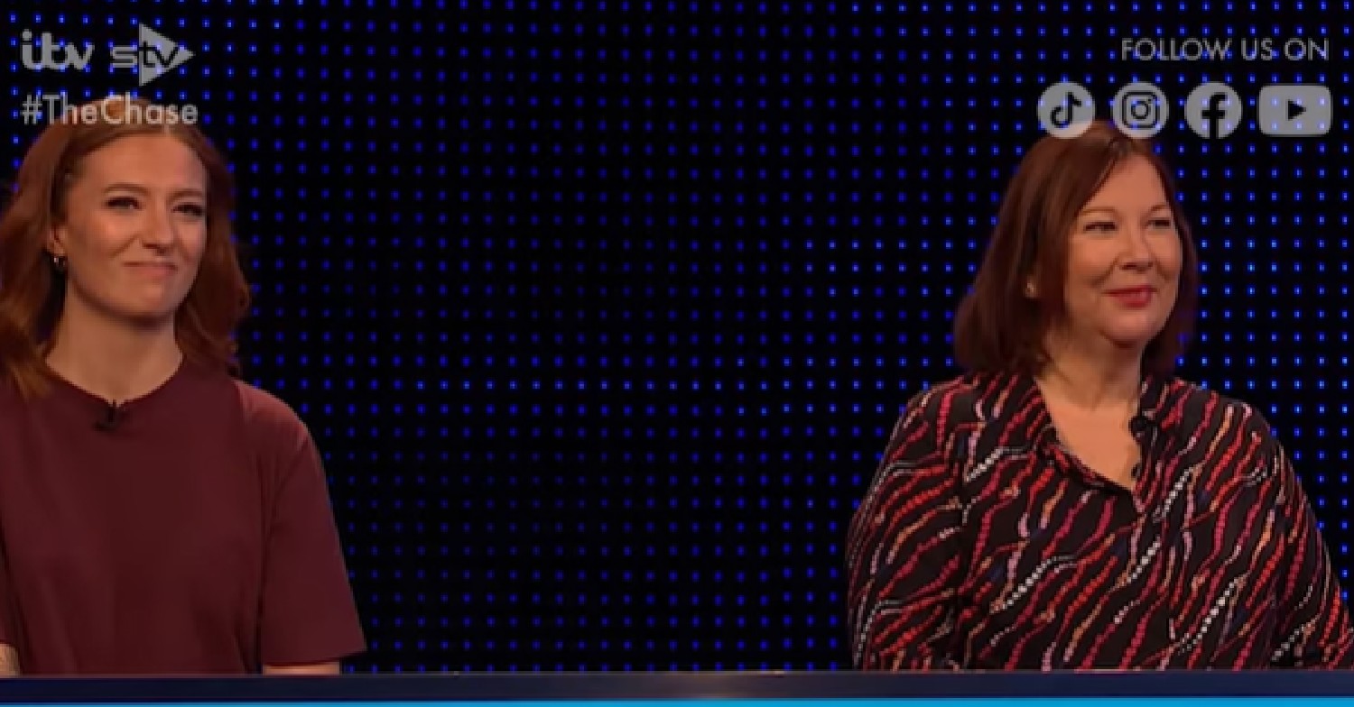 The Chase contestants smiling on the show