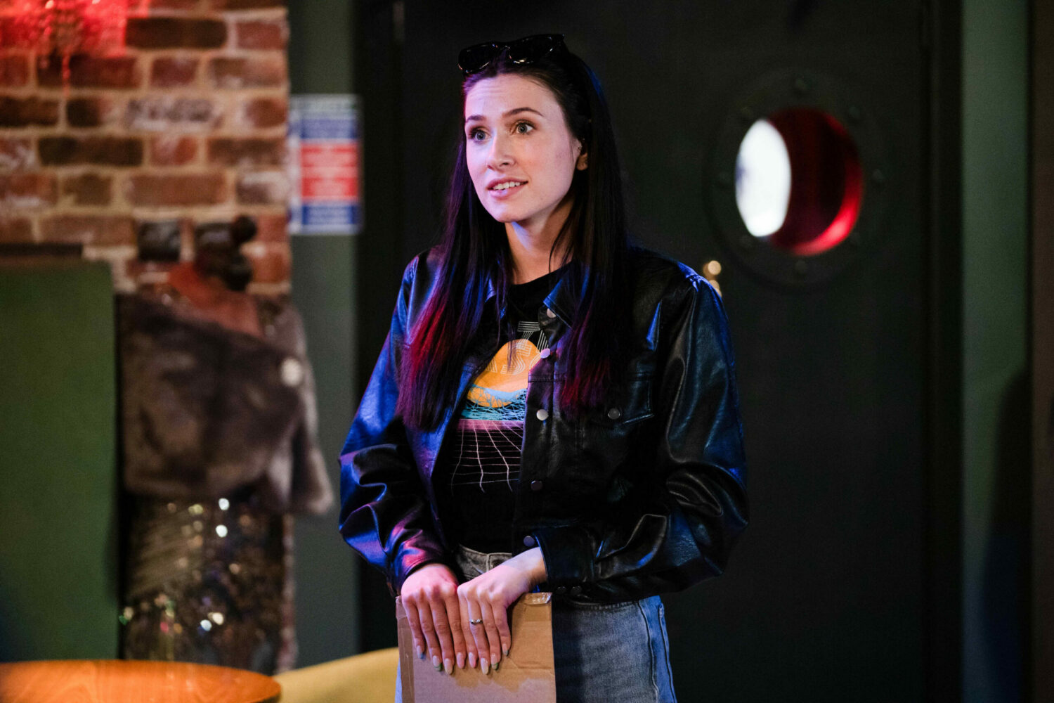 EastEnders contrite Dotty delivers a package to Sam