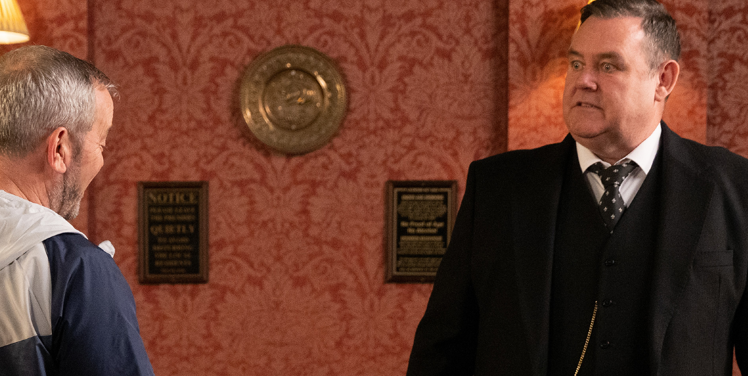 Coronation Street Frank and George