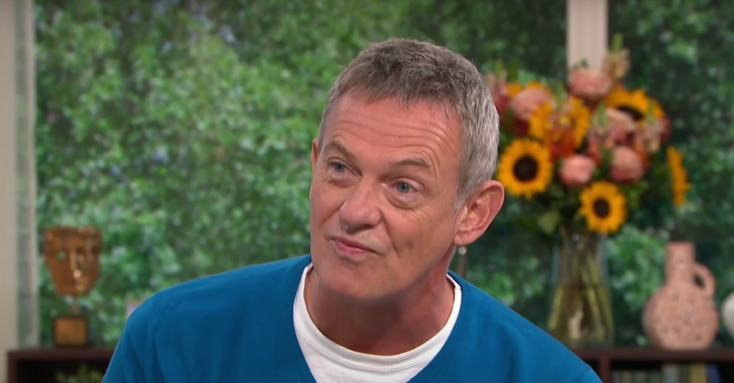 Matthew Wright pouting on This Morning