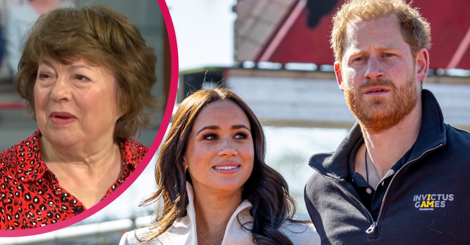 Good Morning Britain guest on show today and Meghan smiling alongside Harry at Invictus Games