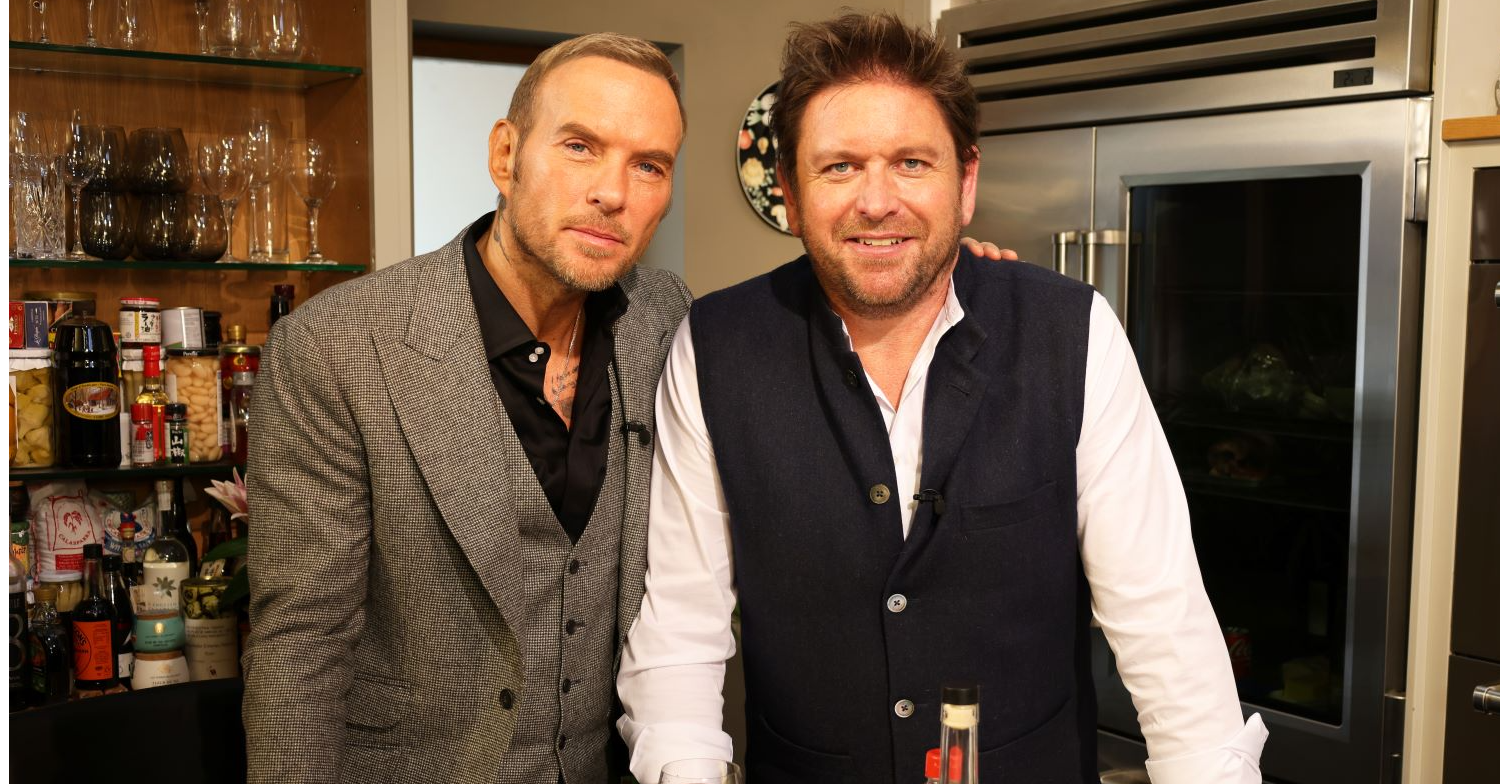 Matt Goss and James Martin on Saturday Morning