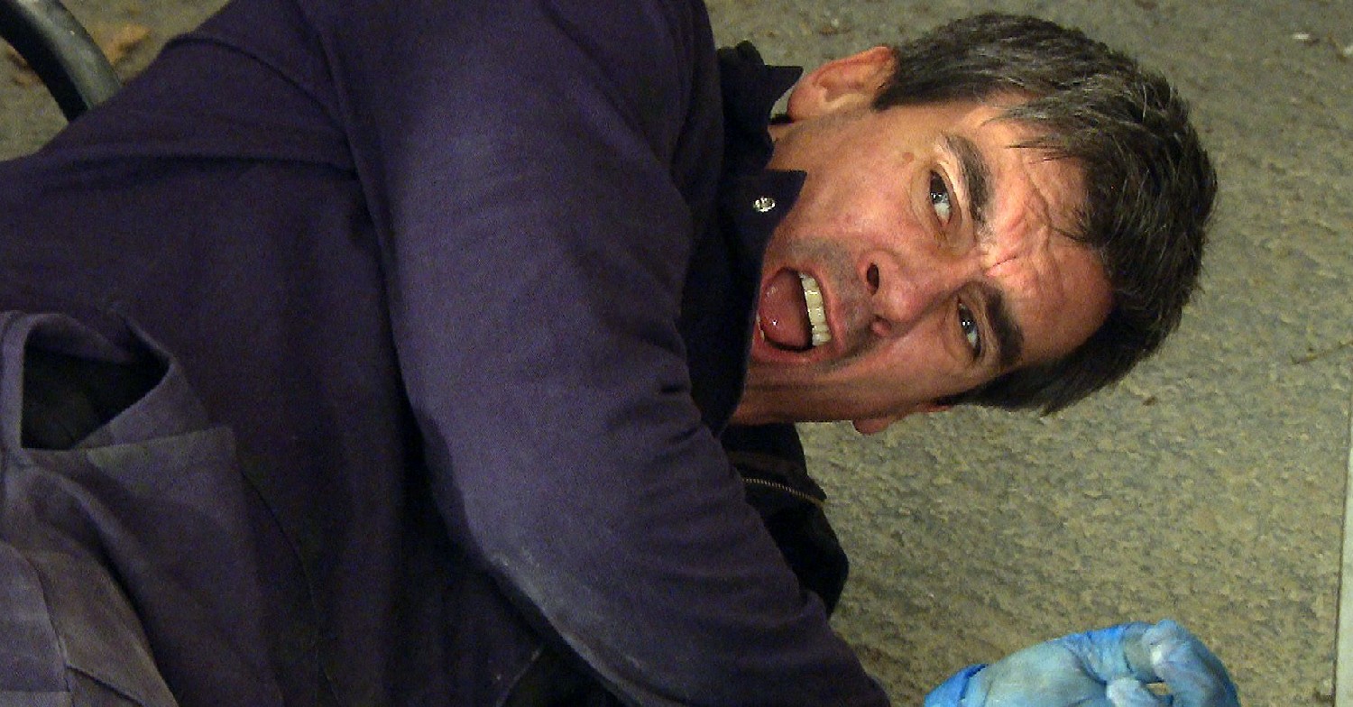 CAIN EMMERDALE ATTACK