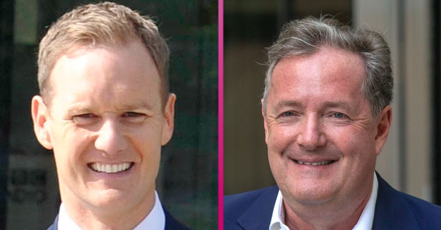 Dan Walker and Piers Morgan