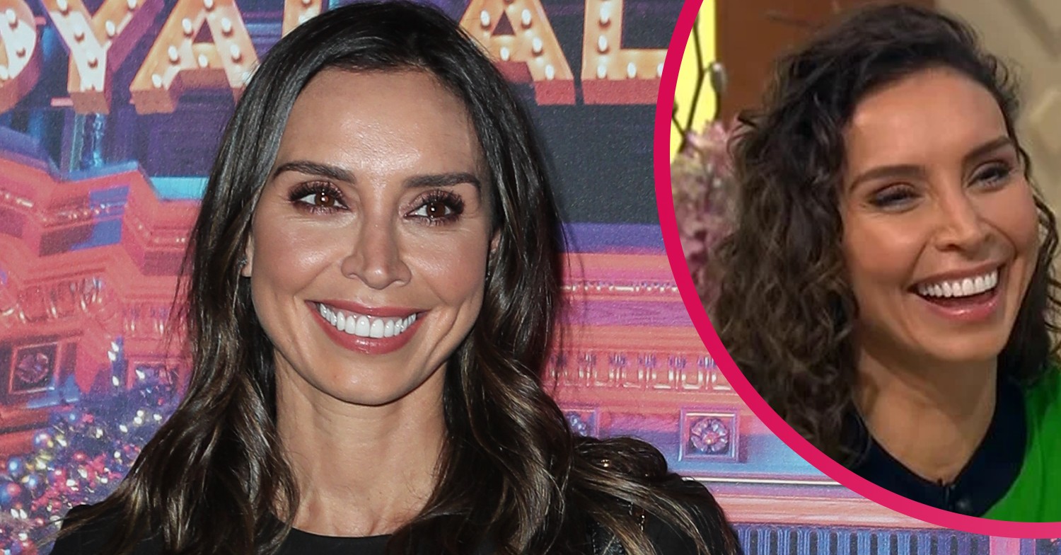 Christine Lampard with Curly hair(1)