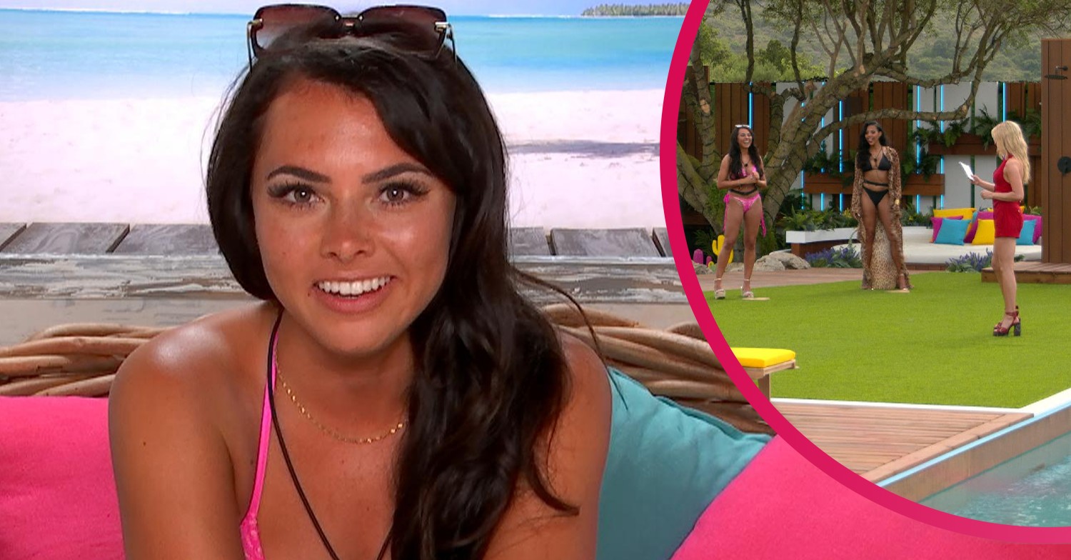Love Island 2022 star Gemma and girls during first coupling