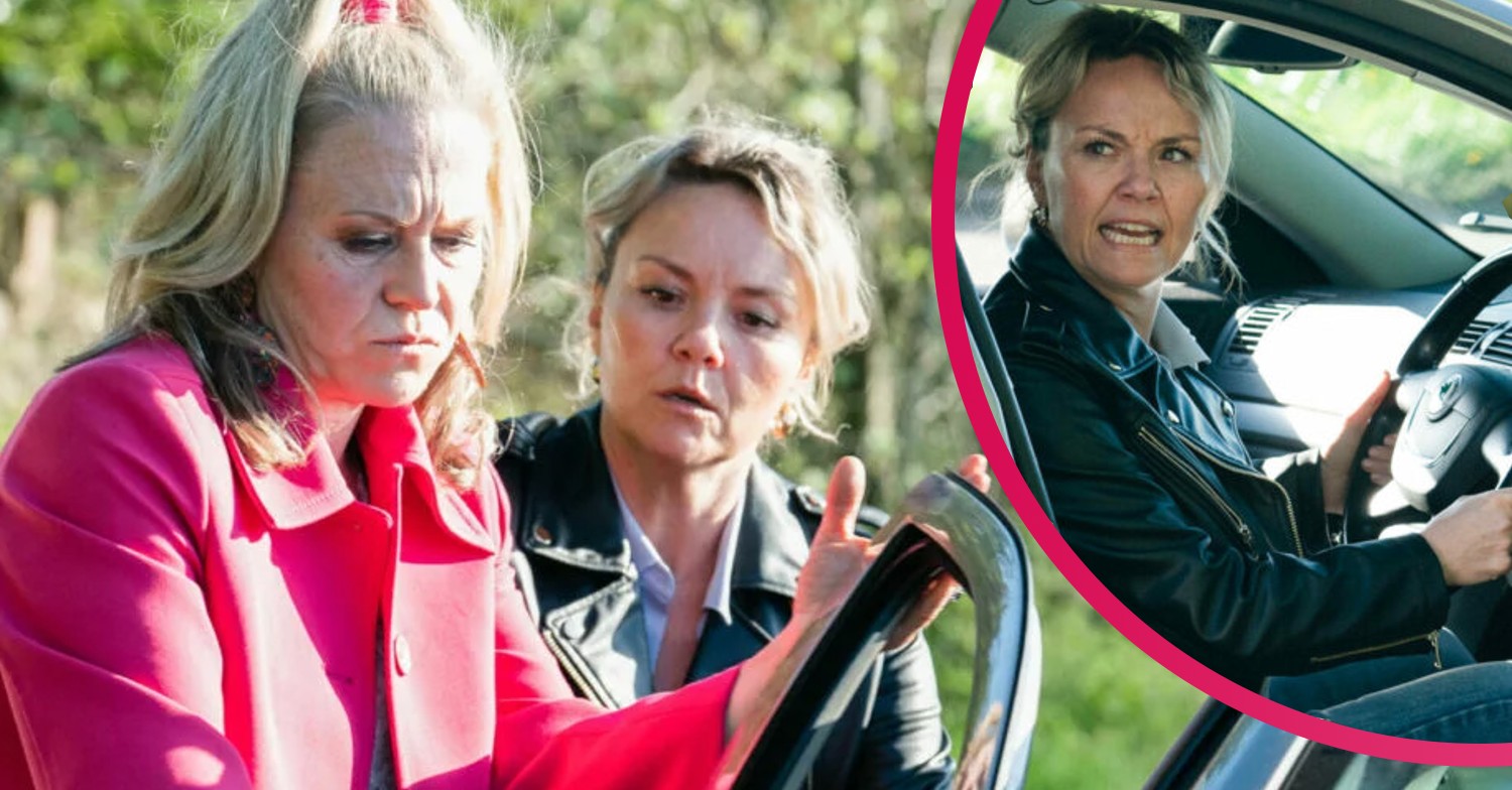 EastEnders Janine and Linda fearure image split car crash