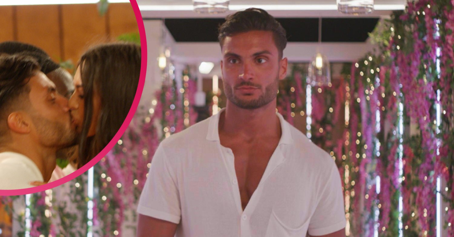 Gemma and Davide kiss on Love Island