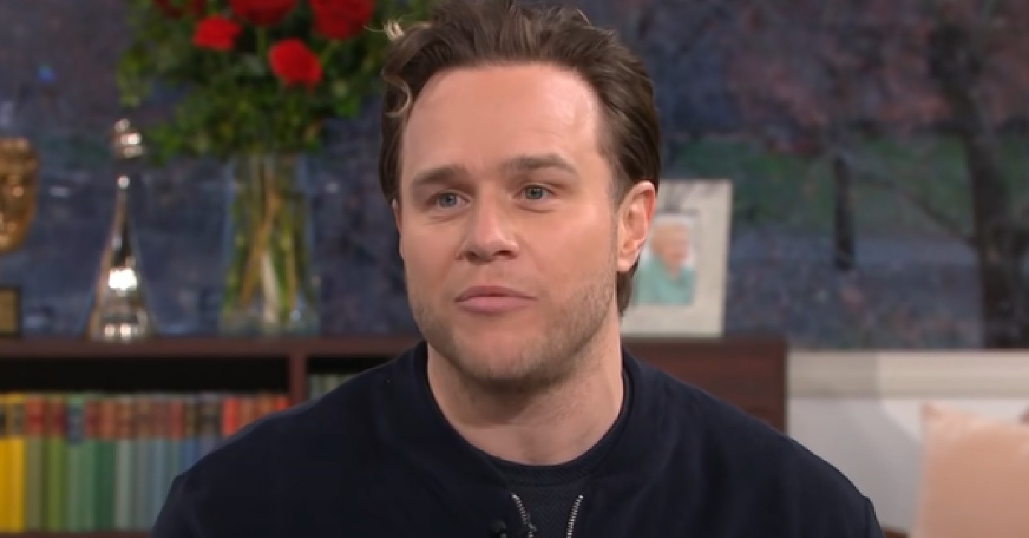 Olly Murs talking during This Morning interview