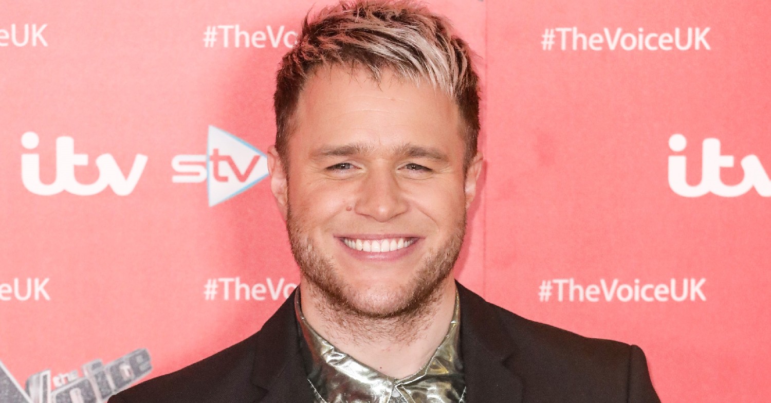 Olly Murs smiles on red carpet at The Voice launch