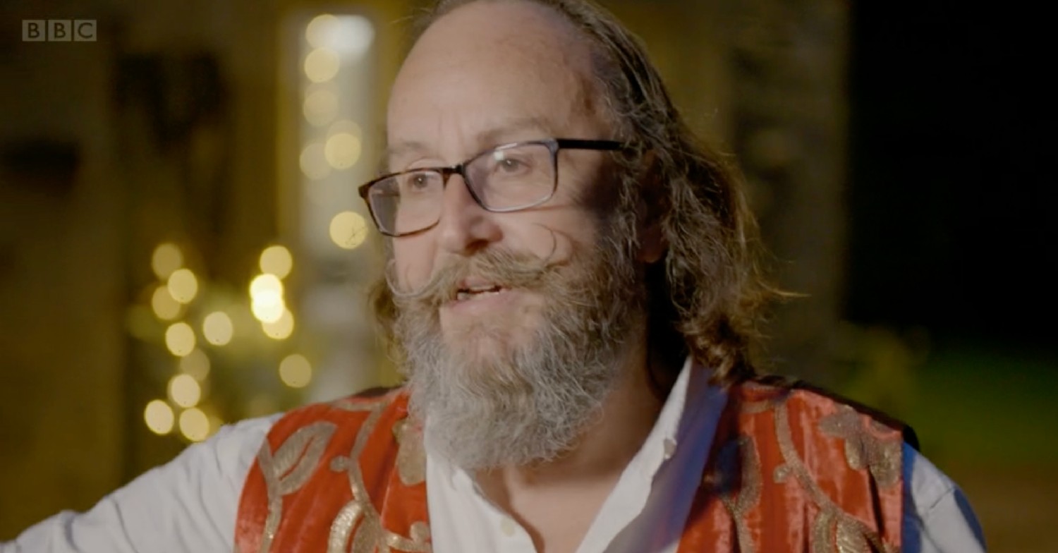 Hairy Bikers star Dave Myers speaking to camera