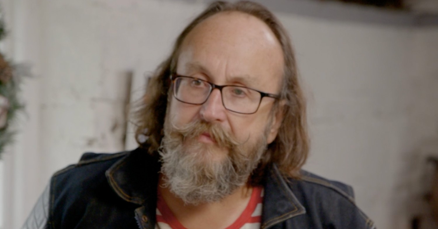 Hairy Bikers star Dave Myers with a neutral expression