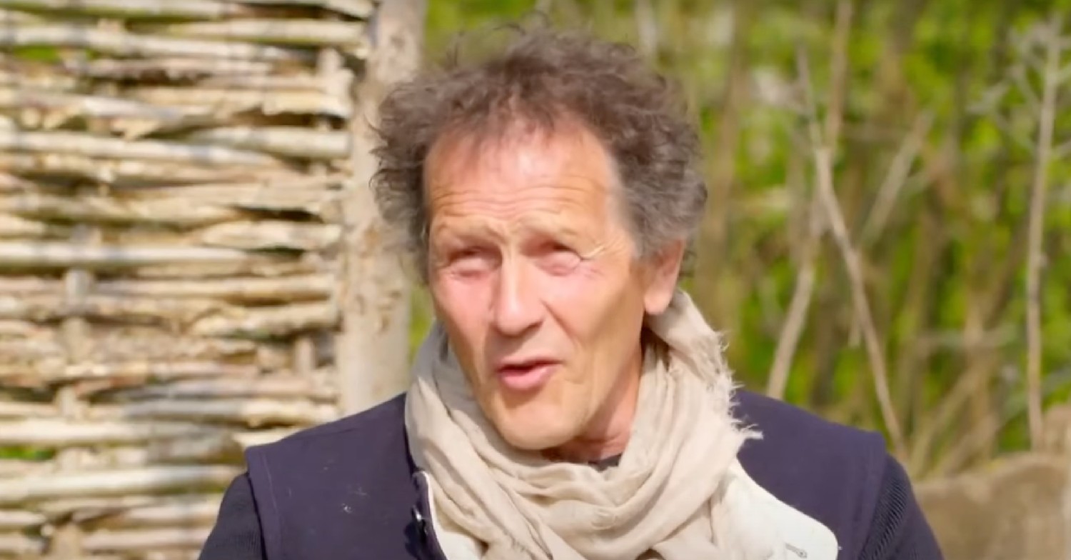 Monty Don speaking to camera on show