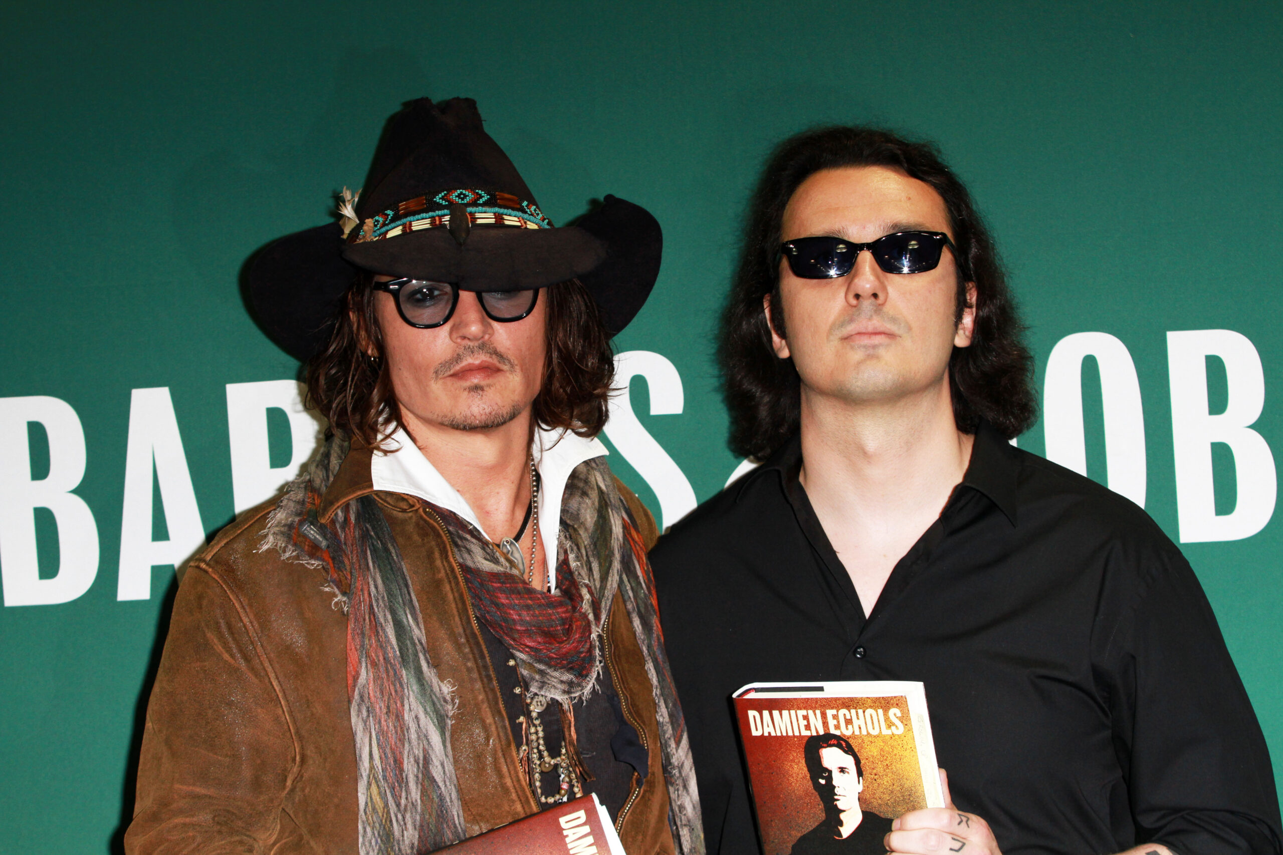 Johnny Depp and Damien Echols 