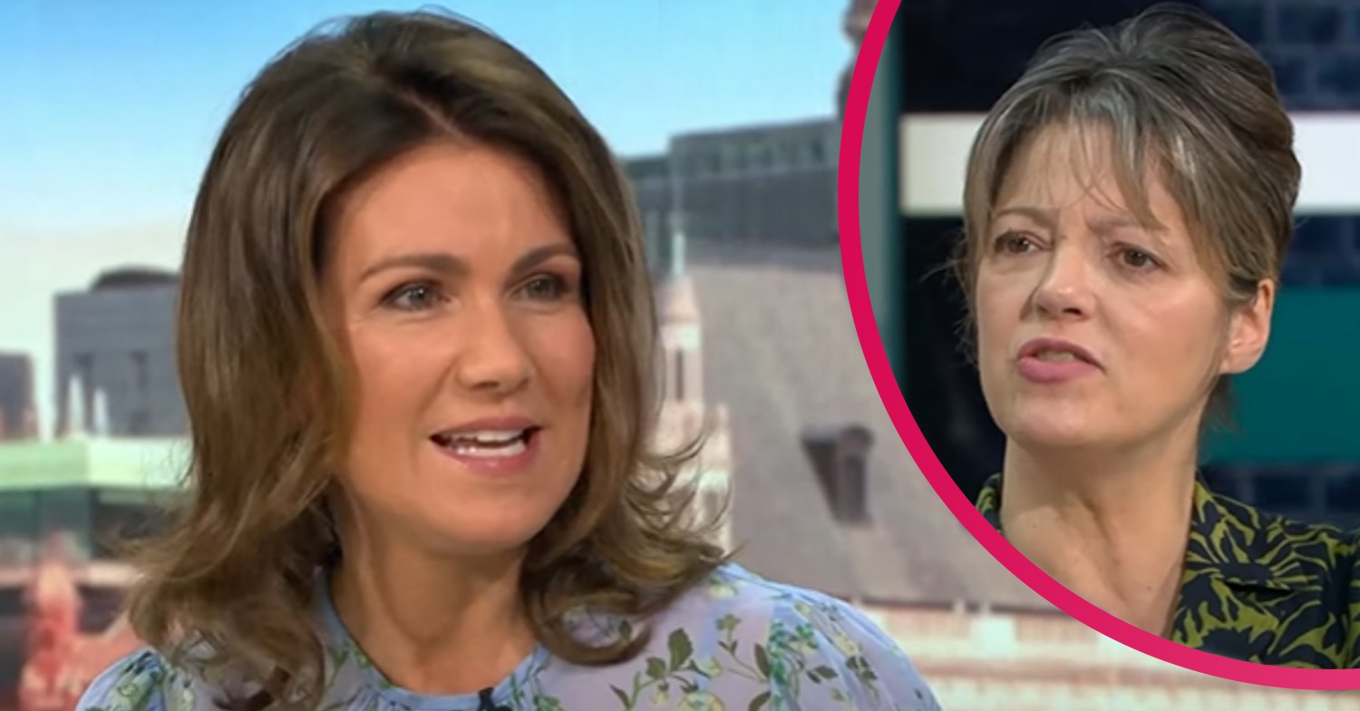 Susanna Reid interviewing Boris Johnson's ex on GMB today