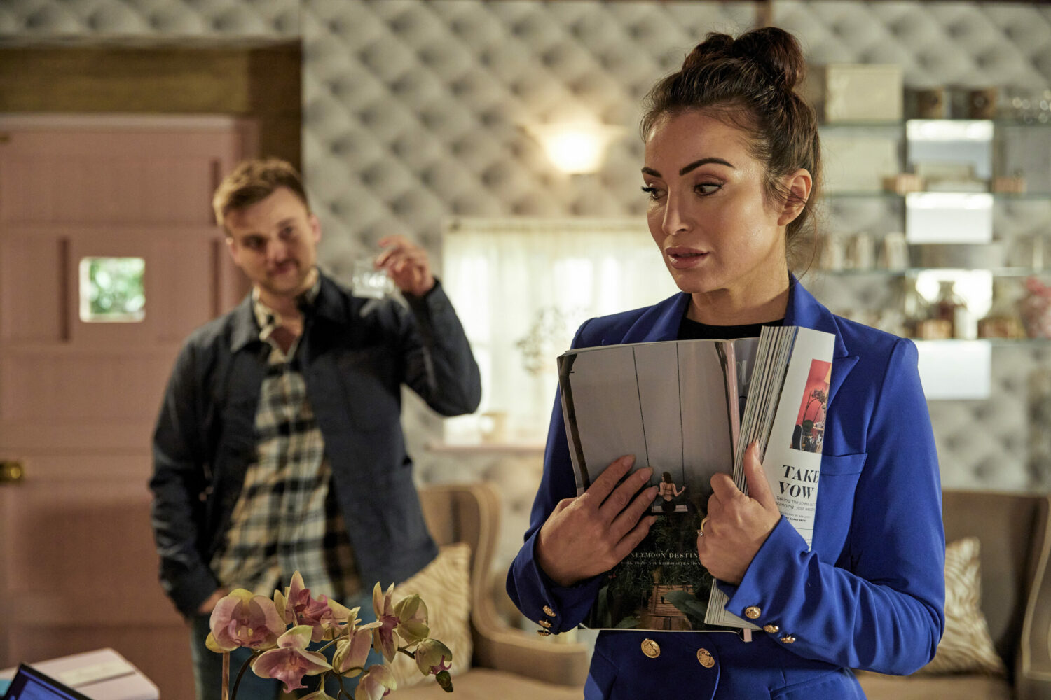 Jason and Leyla in Emmerdale