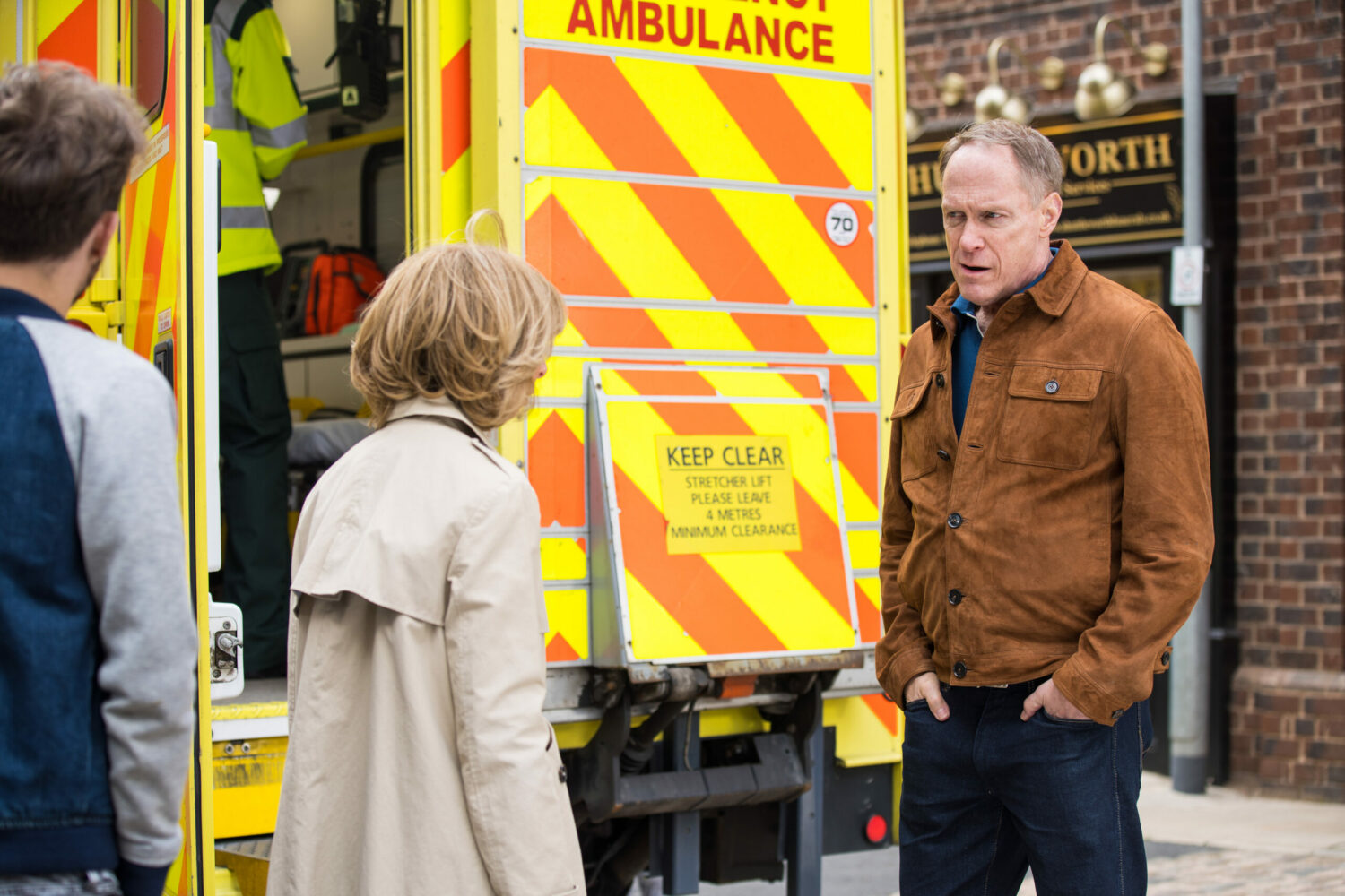 Stephen and Gail argue in Corrie