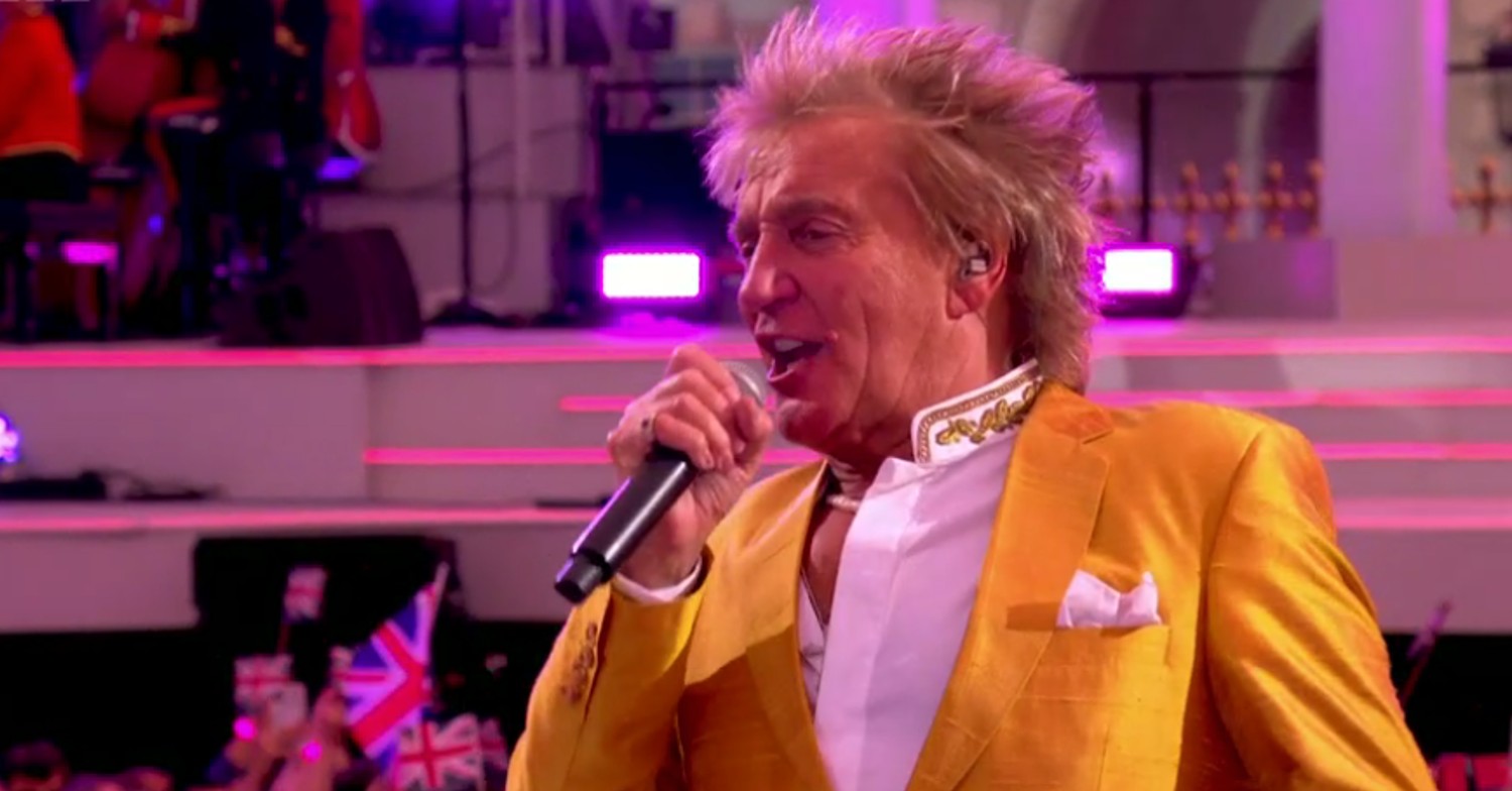 Penny Lancaster's husband, Rod Stewart