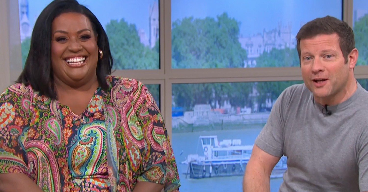Alison Hammond and Dermot on This Morning