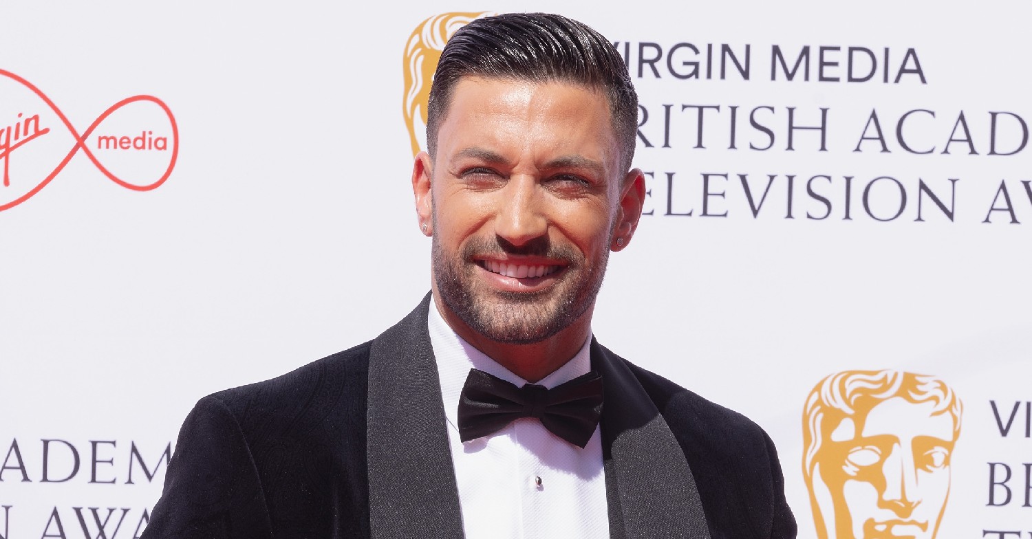 Giovanni Pernice in a tuxedo at a red carpet event 