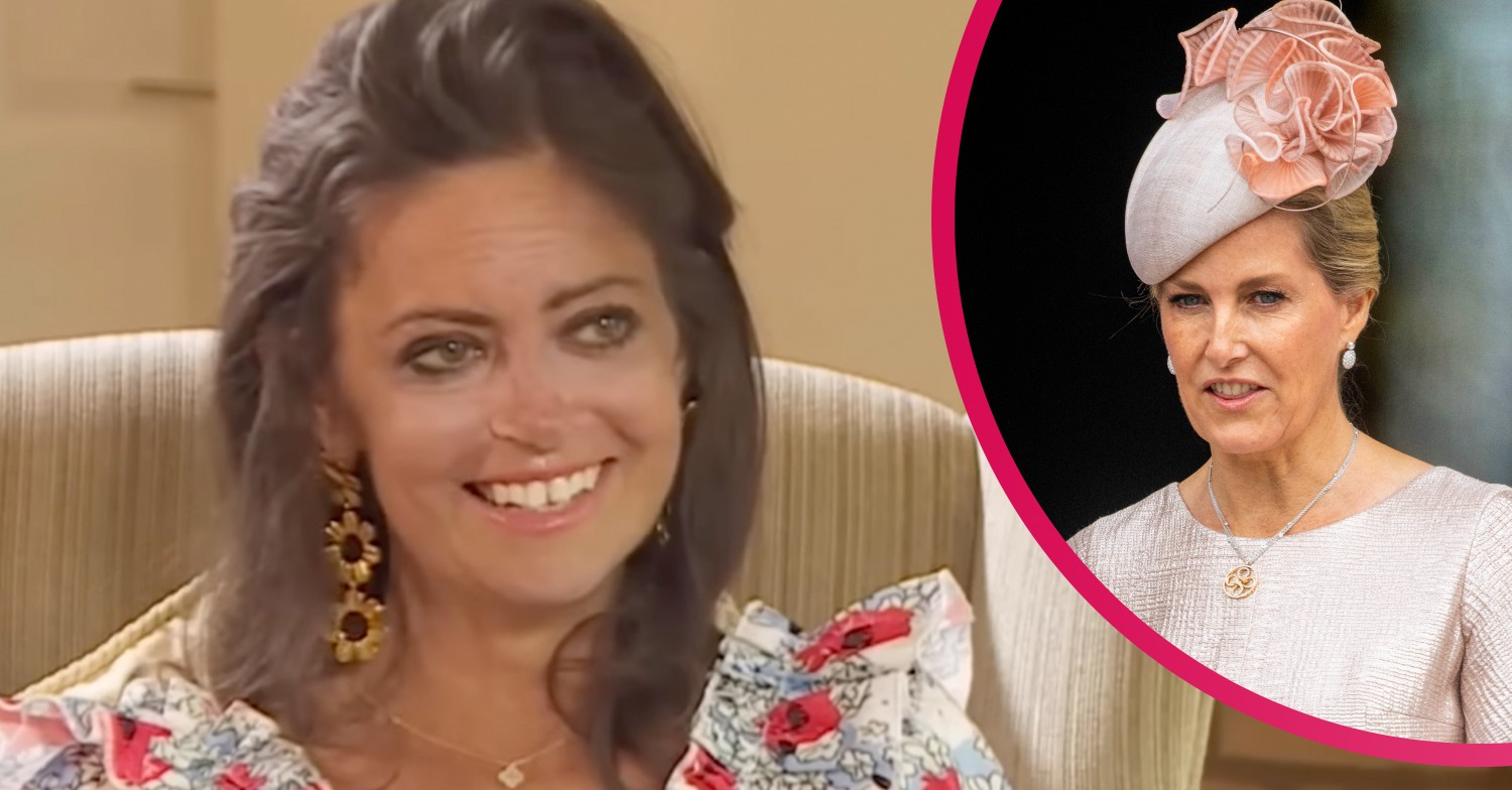 Deborah James smiling and Sophie Countess of Wessex