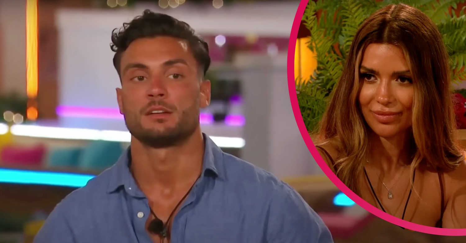 Davide and Ekin-Su on Love Island
