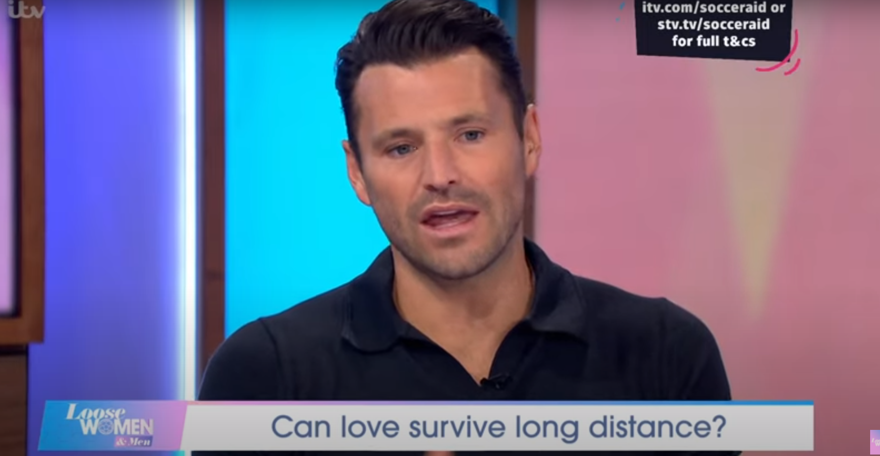 Mark Wright on Loose Women today
