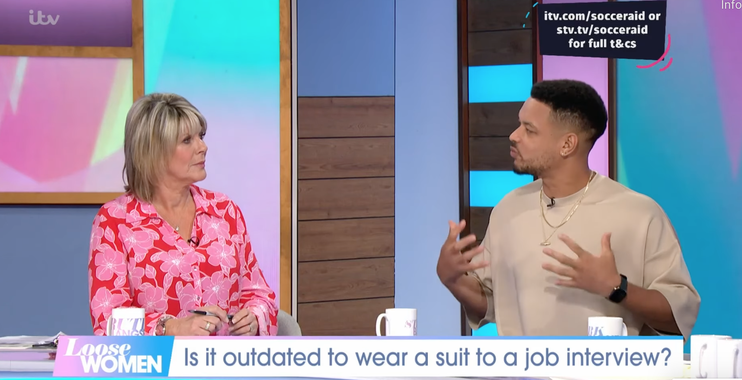 Steven Bartlett from Dragons' Den on loose women