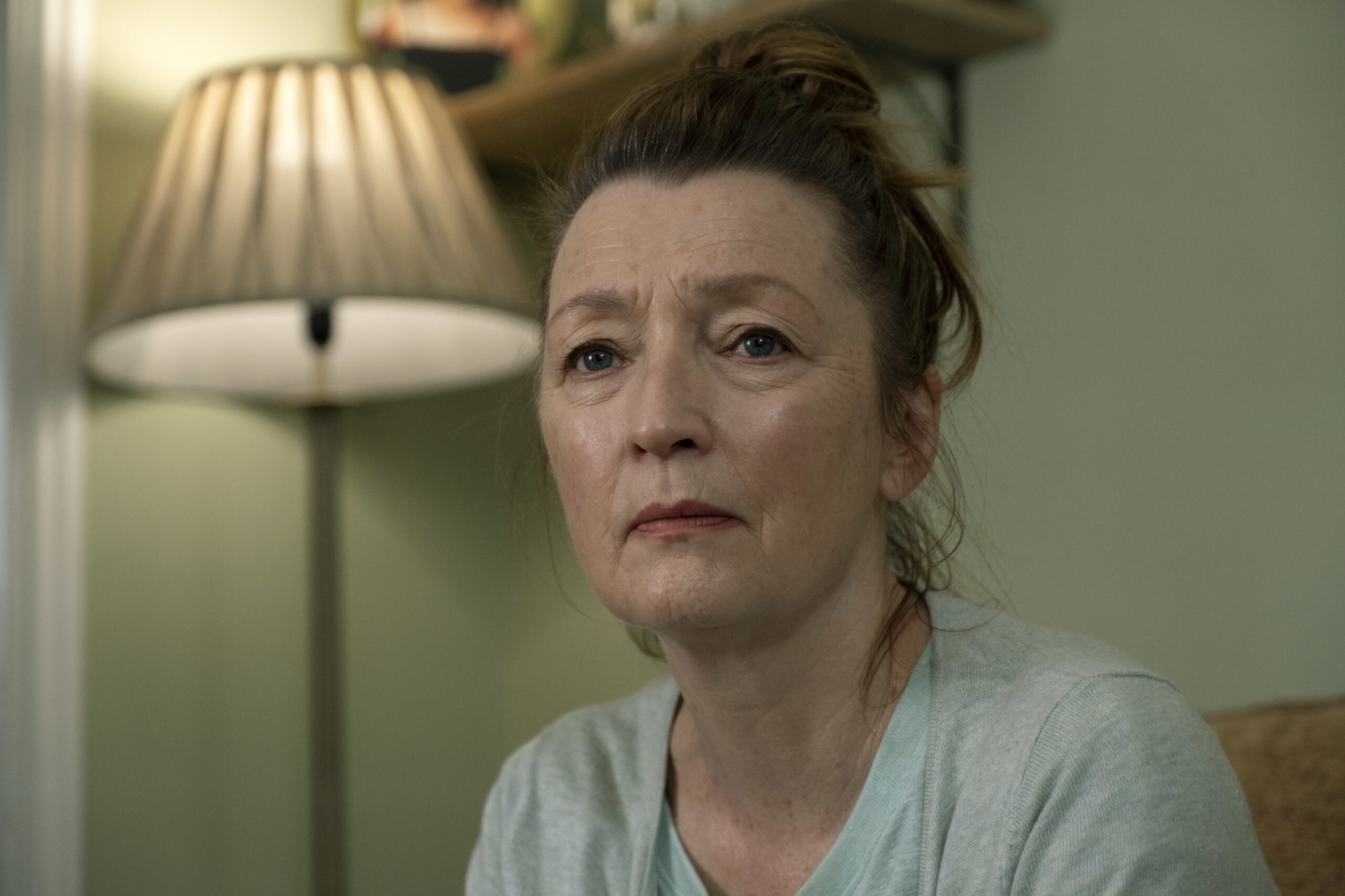 Lesley Manville as Julie Jackson in the cast of Sherwood