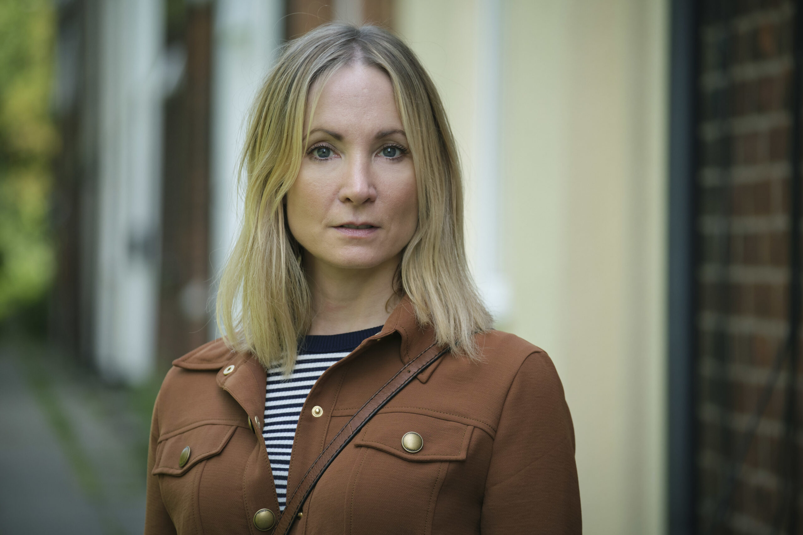 Joanne Froggatt as Sarah Vincent in Sherwood