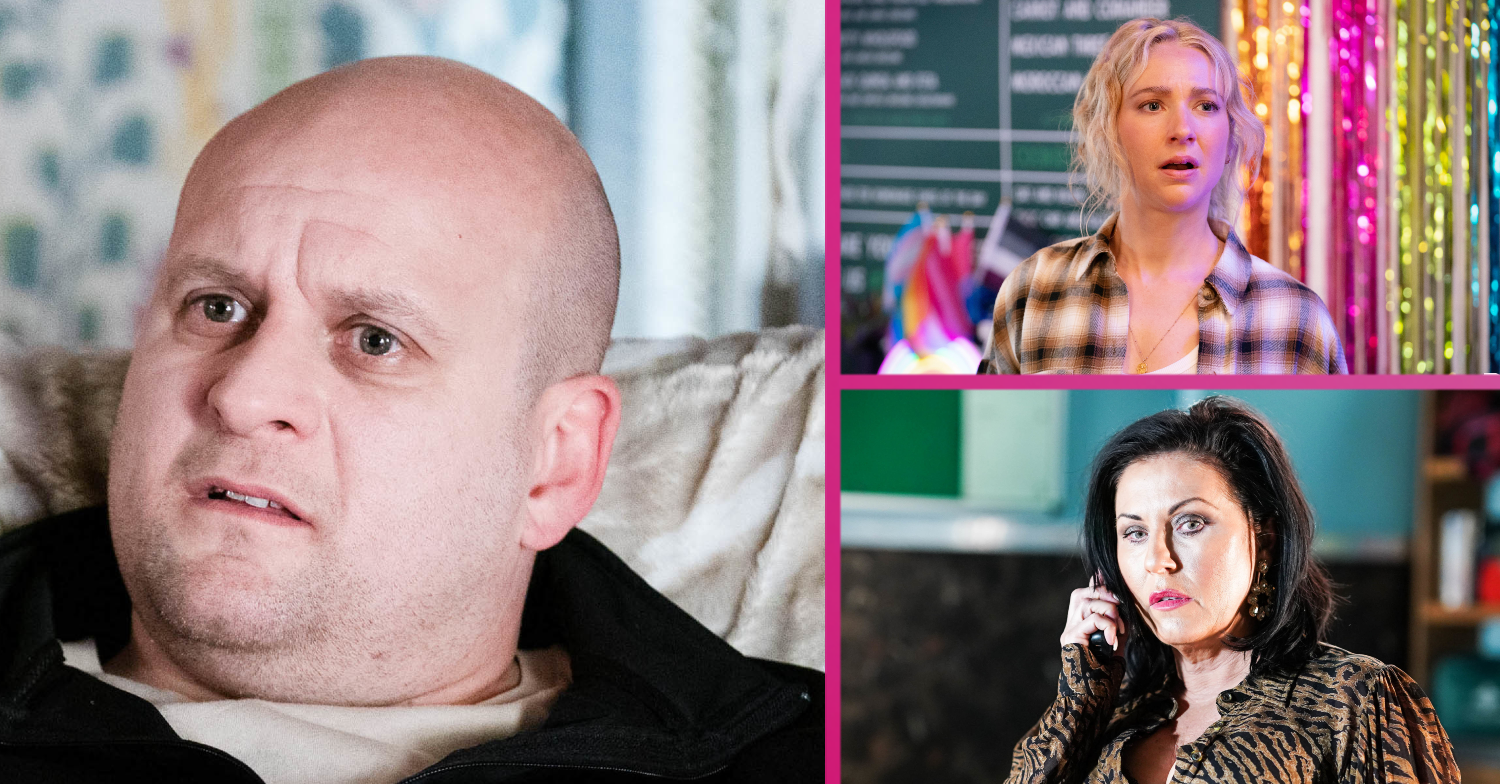 Stuart Kat Nancy EastEnders