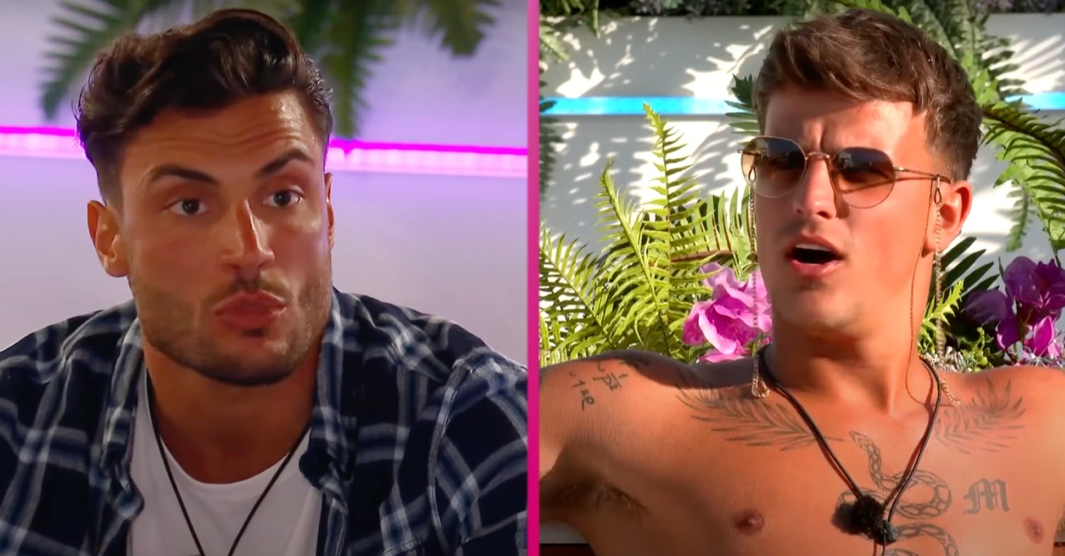 Davide and Luca on Love Island