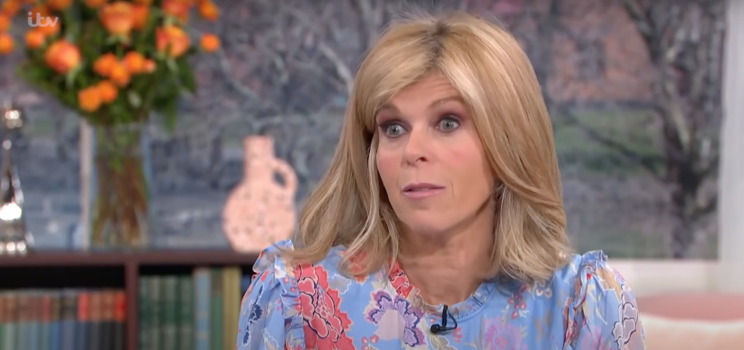Kate Garraway chatting on This Morning