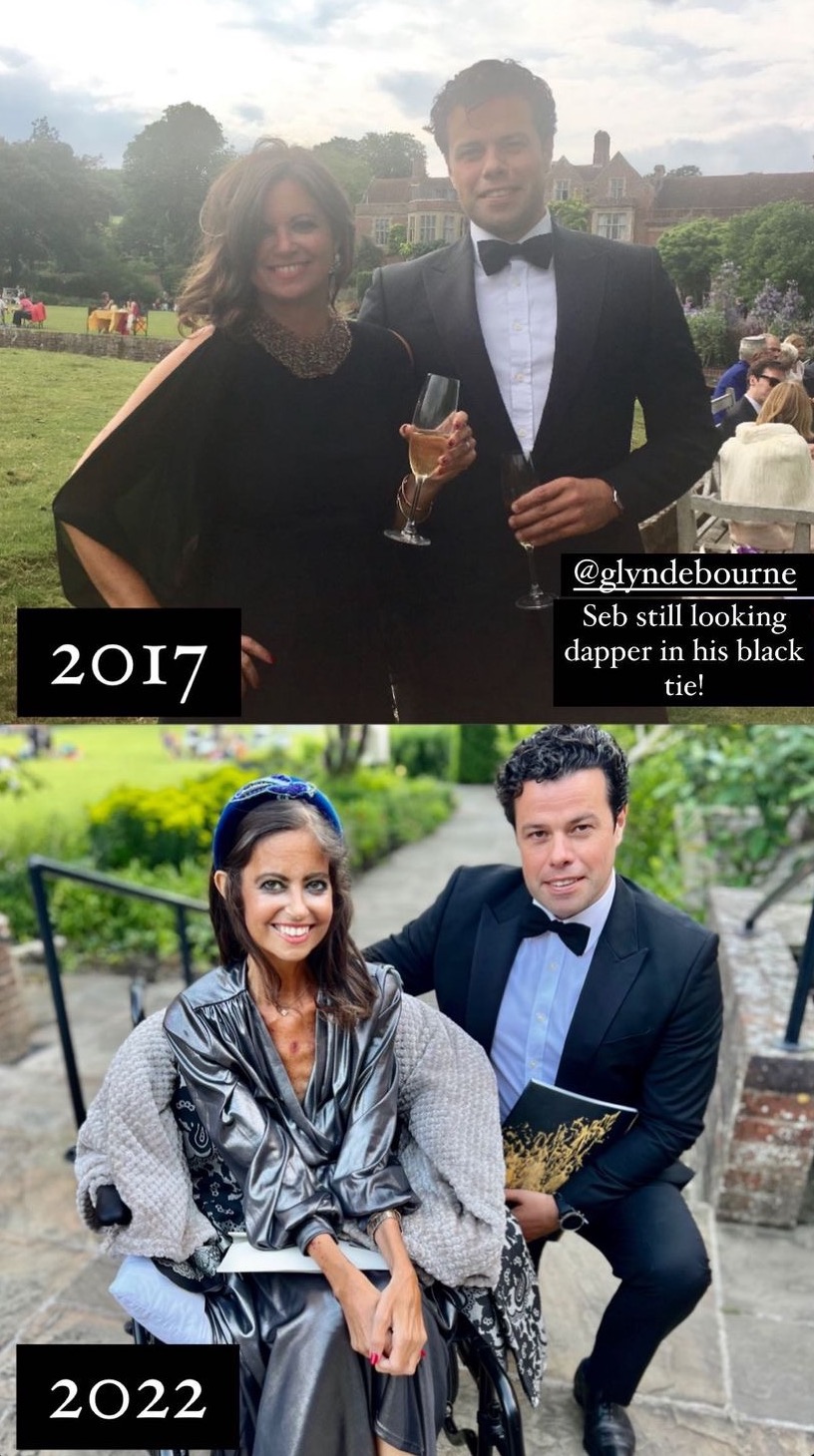 Dame Deborah posted a throwback to five years ago on Instagram