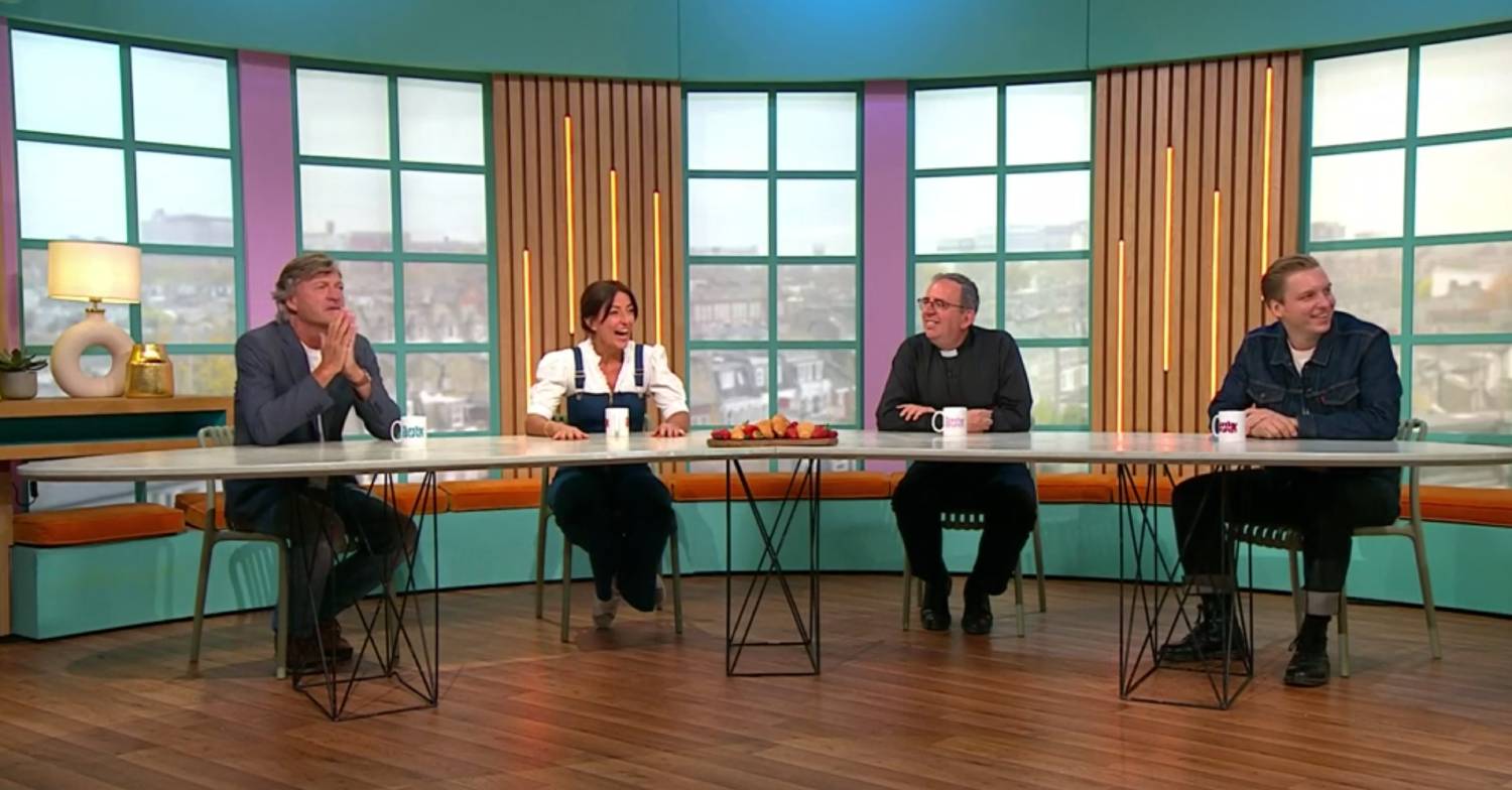Richard Madeley lines up with fellow Sunday Brunch guests