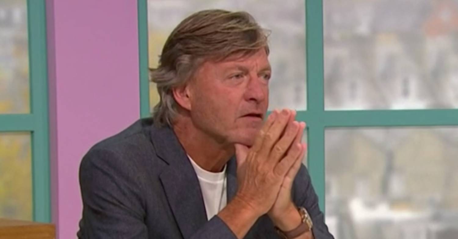 Richard Madeley, host of GMB, looks concerned on Sunday Brunch