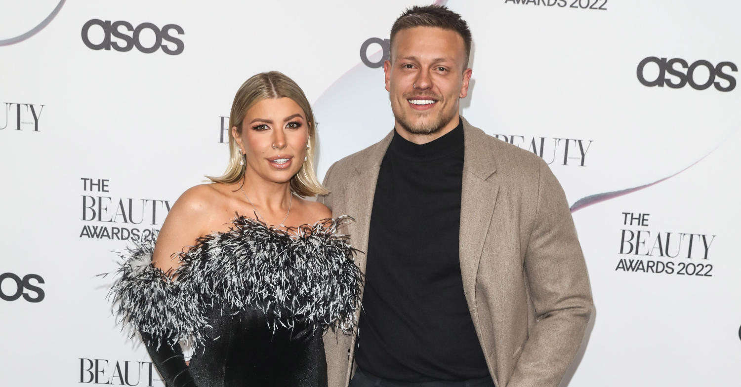 Olivia and Alex Bowen smile to the camera