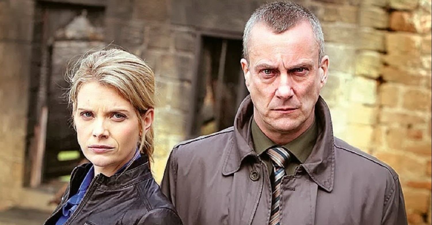 Andrea Lowe and Stephen Tompkinson in DCI Banks